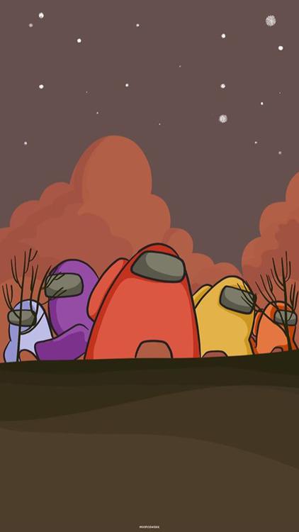 Among Us Atmosphere wallpaper 9 - free HD download