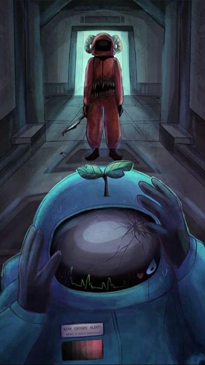 Among Us Creepy wallpaper 24 - free HD download