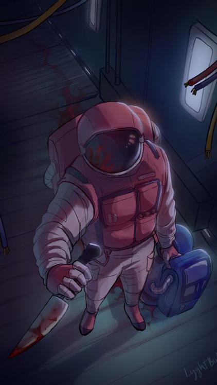 Among Us Creepy wallpaper 18 - free HD download