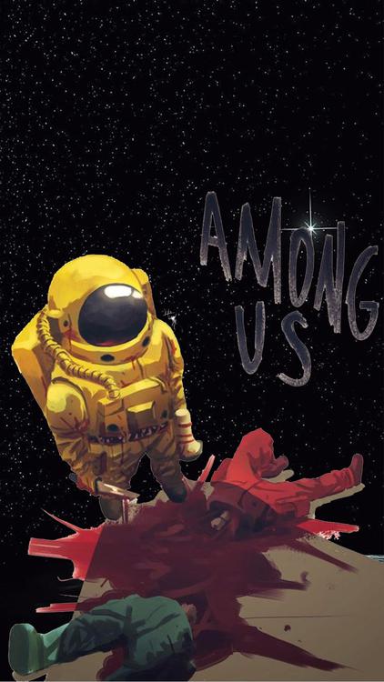 Among Us Creepy wallpaper 2 - free HD download