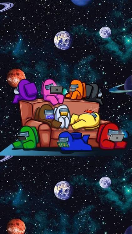 Among Us Gravity wallpaper 2 - free HD download