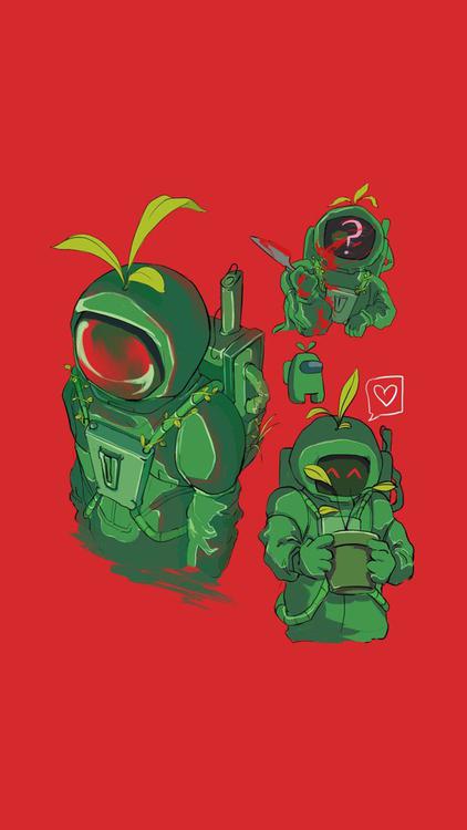 Among Us Imposter wallpaper 23 - free HD download