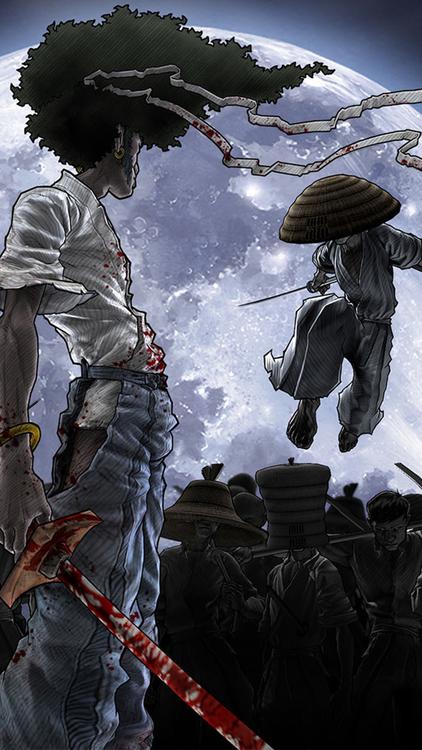 Anime Afro Samurai wallpaper 4 - free HD download
