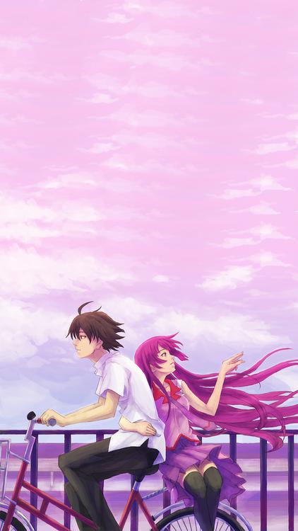 Anime Bakemonogatari wallpaper 5 - free HD download