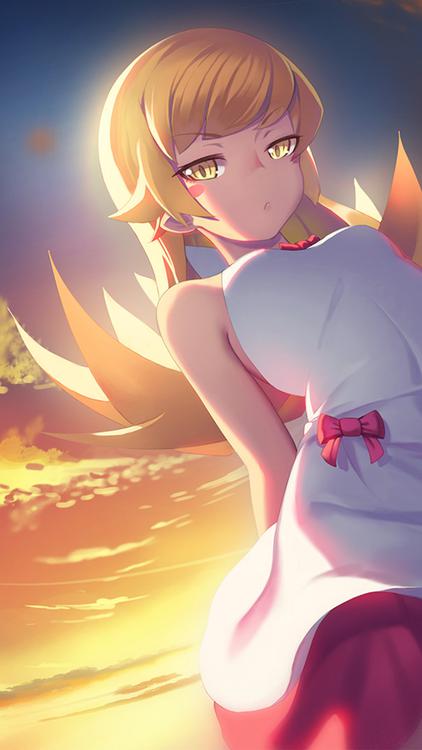 Anime Bakemonogatari wallpaper 3 - free HD download