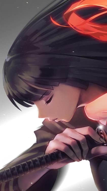 Anime Black Bullet Dark wallpaper