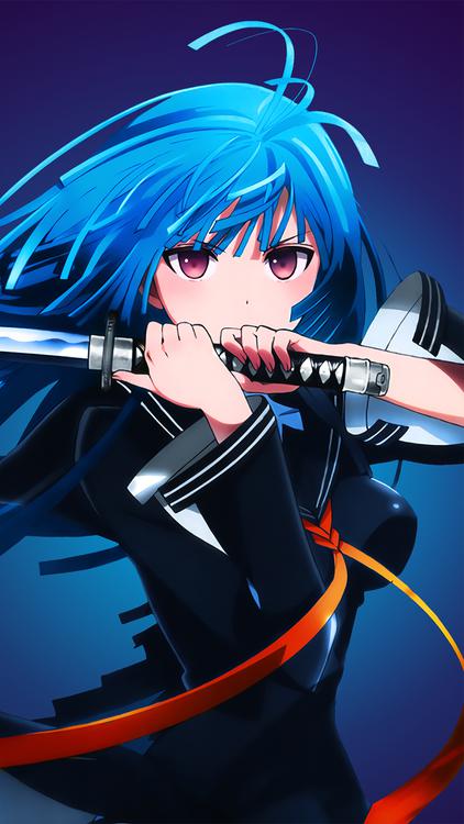 Anime Black Bullet Dark wallpaper