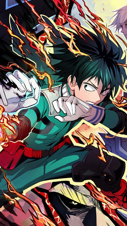 Anime Boku no Hero Academia Characters wallpaper