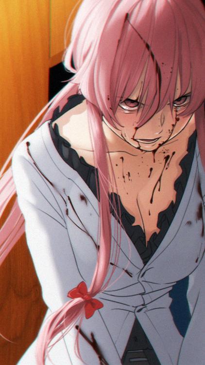 Anime Mirai Nikki wallpaper 5 - free HD download