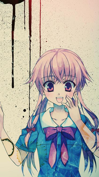 Anime Mirai Nikki wallpaper 4 - free HD download