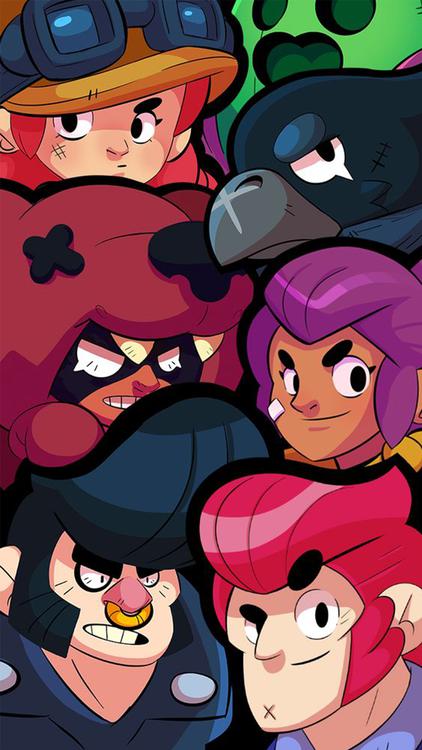 Brawl Stars All in One wallpaper 25 - free HD download