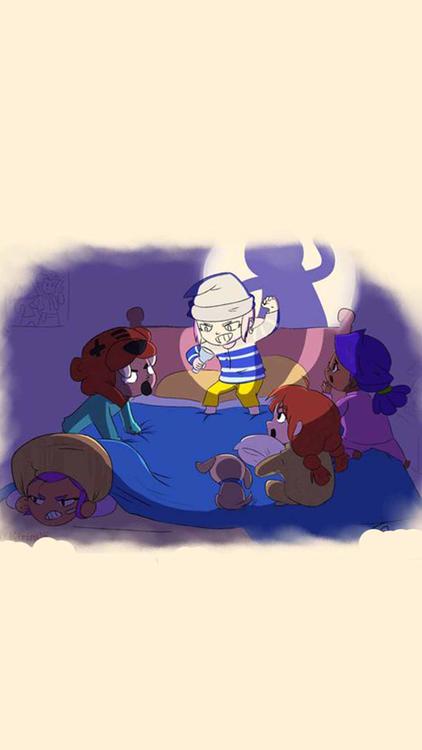 Brawl Stars All in One Yellow wallpaper