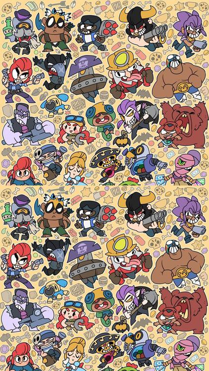 Brawl Stars All in One wallpaper 65 - free HD download
