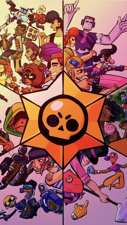 Brawl Stars All in One wallpaper 22 - free HD download