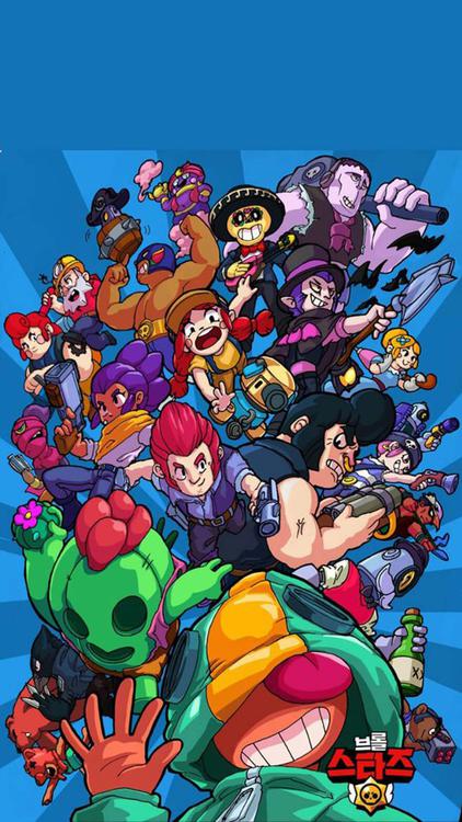 Brawl Stars All in One wallpaper 28 - free HD download