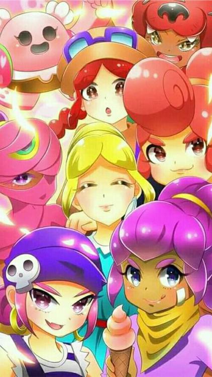 Brawl Stars All in One Yellow wallpaper