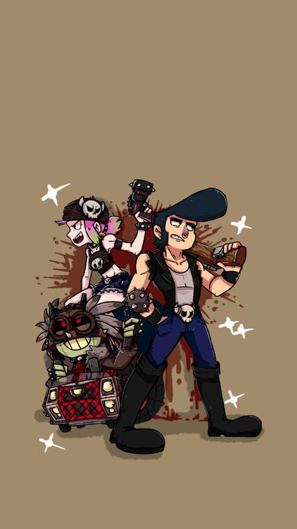 Brawl Stars All in One Orange wallpaper