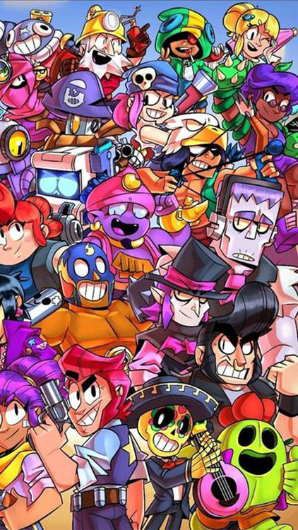 Brawl Stars All in One wallpaper 10 - free HD download