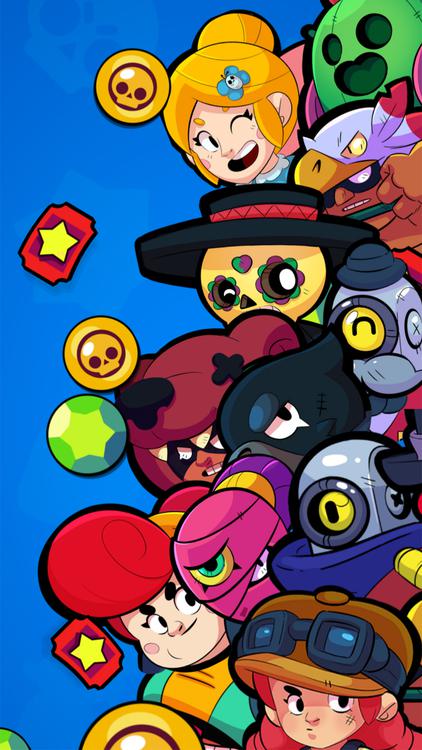 Brawl Stars All in One wallpaper 3 - free HD download