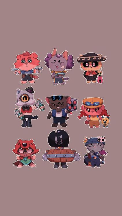 Brawl Stars All in One wallpaper 66 - free HD download