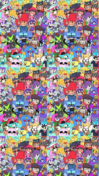 Brawl Stars All in One Red wallpaper