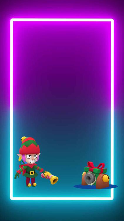 Brawl Stars All in One Purple wallpaper