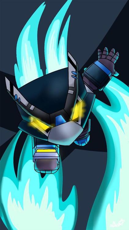 Brawl Stars Crow Blue wallpaper