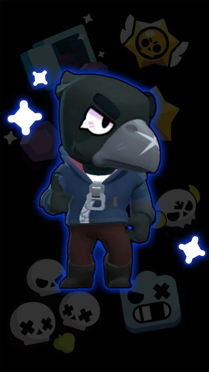 Brawl Stars Crow wallpaper 9 - free HD download