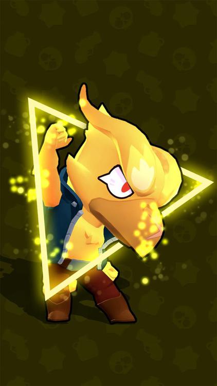 Brawl Stars Crow Yellow wallpaper