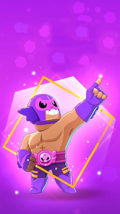 Brawl Stars El Primo wallpaper 2 - free HD download