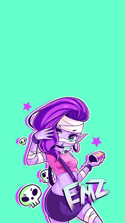 Brawl Stars Emz wallpaper 23 - free HD download