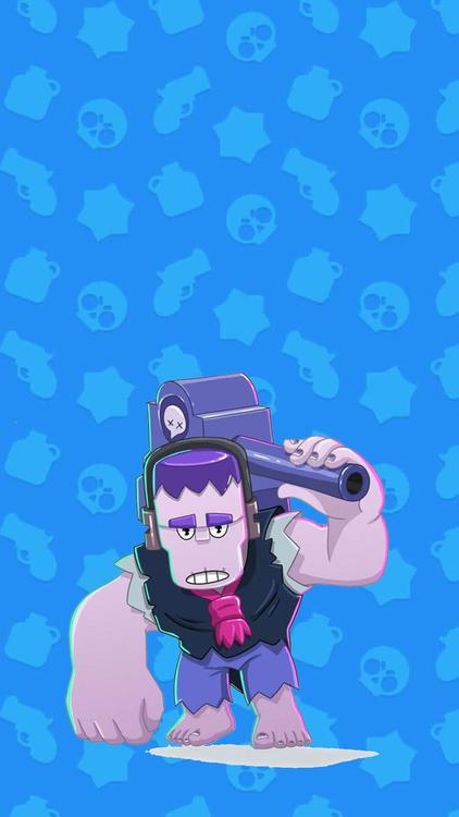 Brawl Stars Frank wallpaper 3 - free HD download