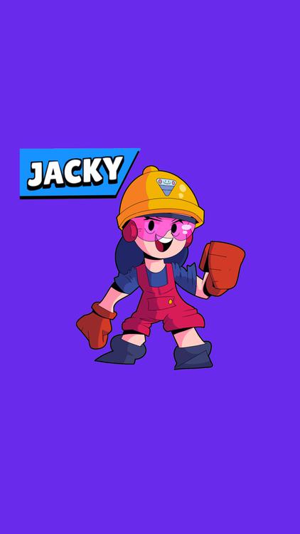 Brawl Stars Jacky wallpaper 3 - free HD download