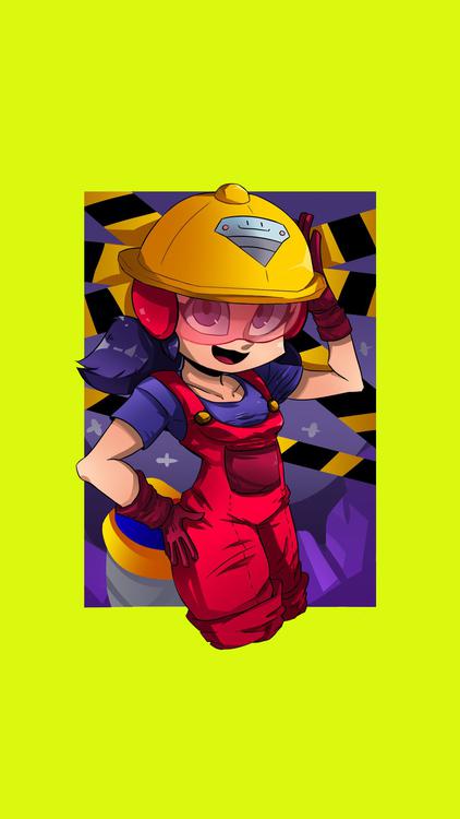 Brawl Stars Jacky wallpaper 10 - free HD download