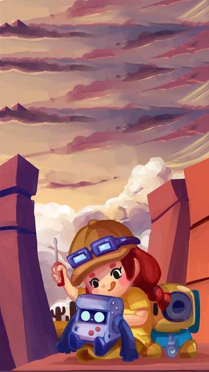 Brawl Stars Jessie wallpaper 13 - free HD download