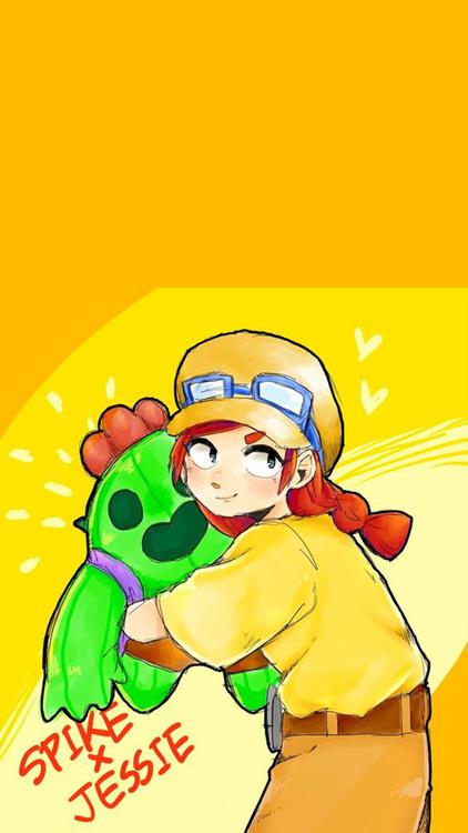 Brawl Stars Jessie wallpaper 18 - free HD download