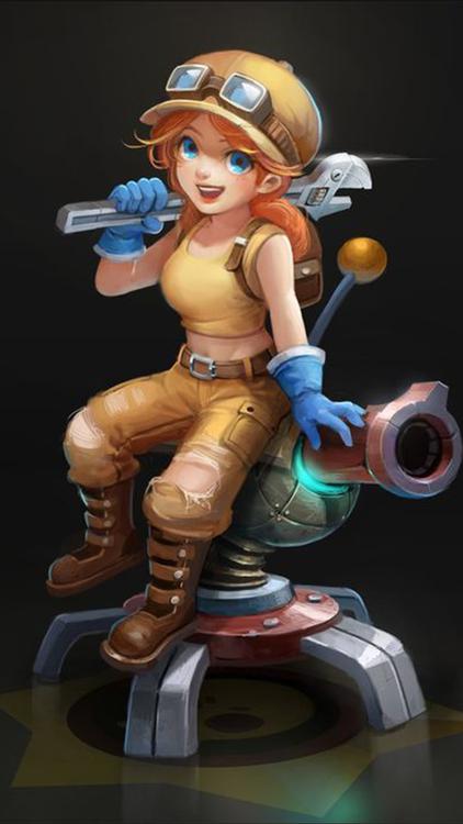 Brawl Stars Jessie wallpaper 9 - free HD download