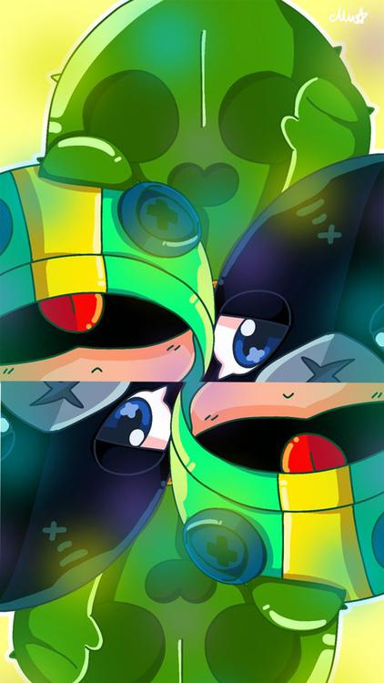 Brawl Stars Leon Green wallpaper