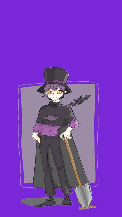 Brawl Stars Mortis Purple wallpaper