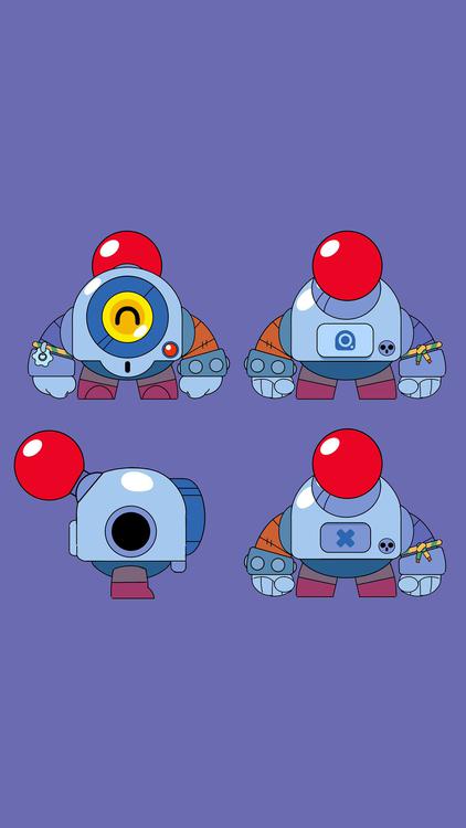 Brawl Stars Nani wallpaper 4 - free HD download