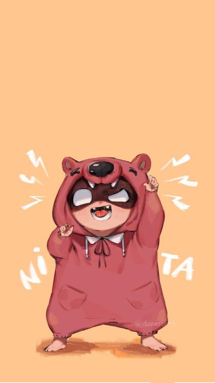 Brawl Stars Nita Orange wallpaper