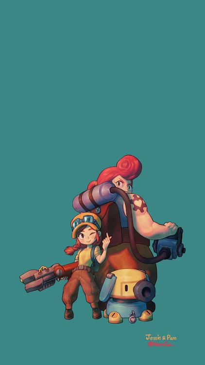 Brawl Stars Pam wallpaper 7 - free HD download