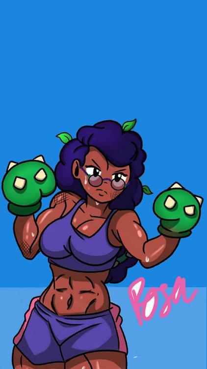 Brawl Stars Rosa wallpaper 18 - free HD download