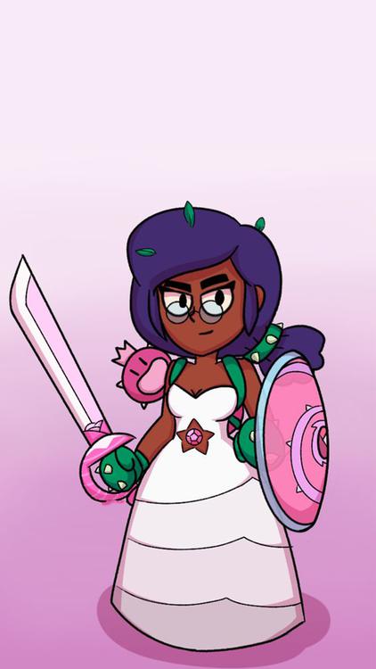 Brawl Stars Rosa wallpaper 3 - free HD download
