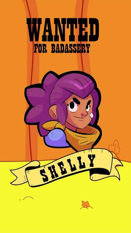 Brawl Stars Shelly wallpaper 26 - free HD download