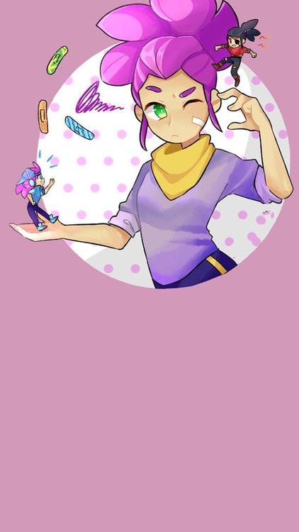 Brawl Stars Shelly wallpaper 6 - free HD download