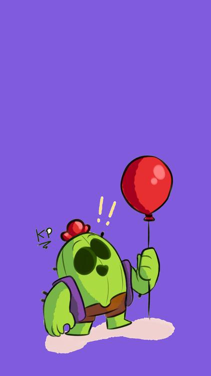 Brawl Stars Spike wallpaper 13 - free HD download