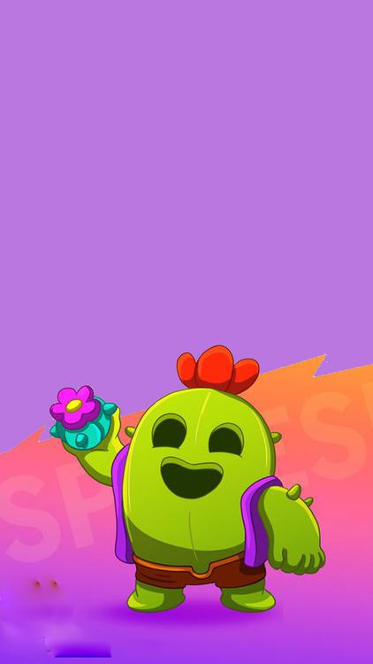 Brawl Stars Spike wallpaper 14 - free HD download