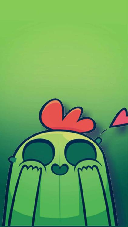 Brawl Stars Spike Green wallpaper