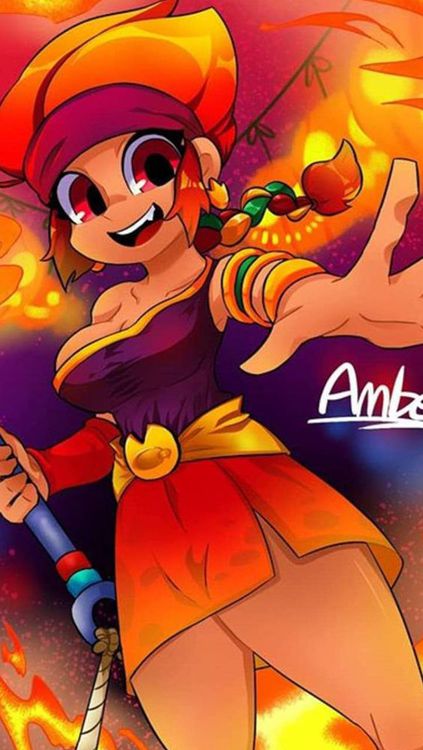Brawl Stars Amber wallpaper 10 - free HD download